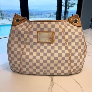 Authentic Louis Vuitton Damier Azur Galleria